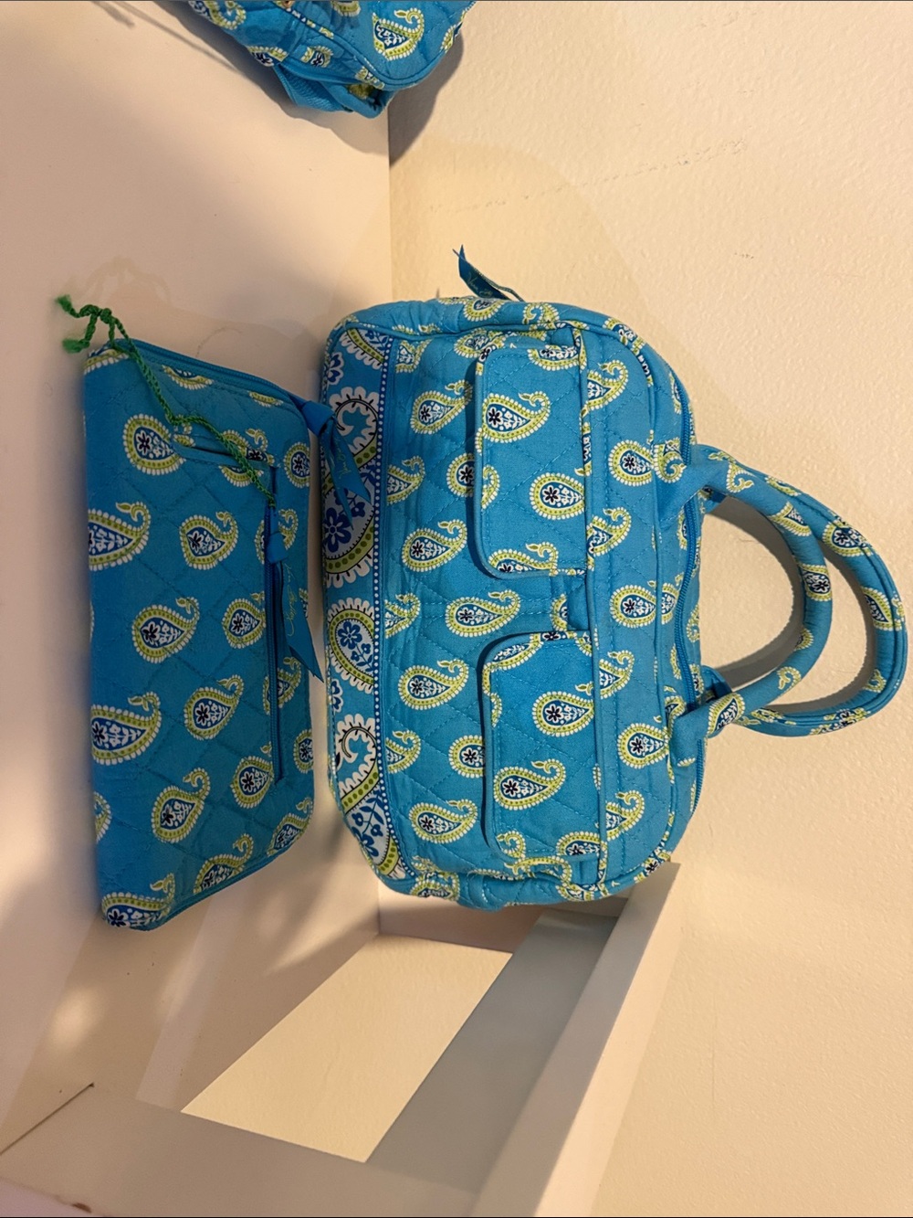 Vera Bradley Retired Bermuda Blue set